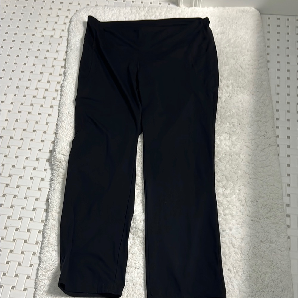 J Jill Fit Performance High Rise Bootcut Black Pants